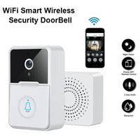 Wireless Security Smart WiFi Doorbell Intercom Video Camera Door Ring Bell Chime