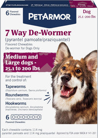PetArmor Dog Dewormer | 7 Way Chewables & Sure Shot 2X Liquid