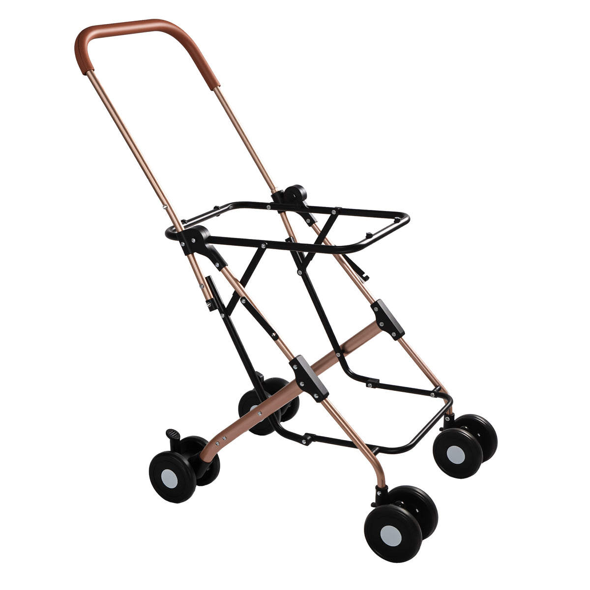 3-in-1 Double Pet Stroller For Small Medium Dogs Cats, Foldable Frame Convertible Pet Carrier Tote, Shockproof Wheels Wi