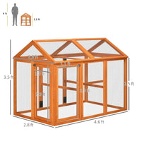 Wooden Chicken Coop
