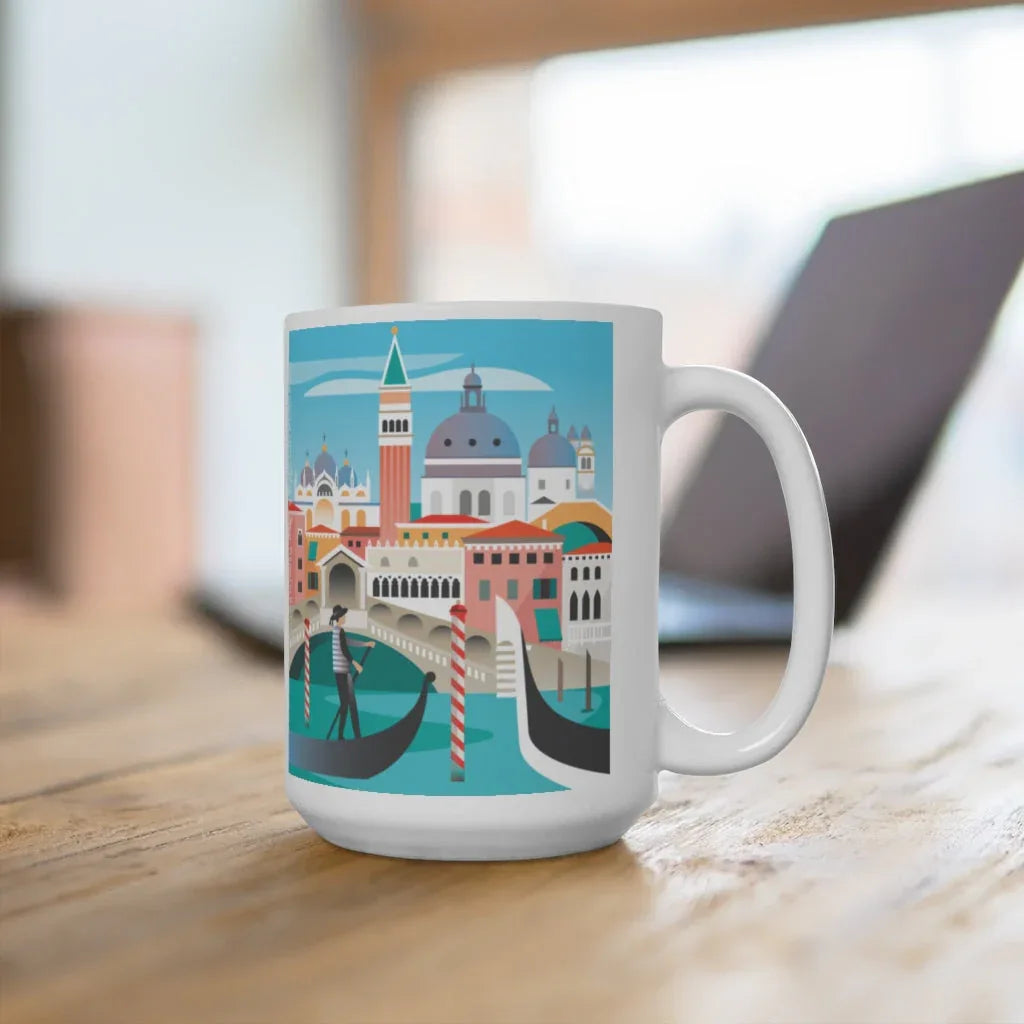 VENICE 11 OZ OR 15 OZ CERAMIC MUG - BIG FRENCHIES