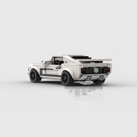 Vintage Ford Mustang Building Block Toys