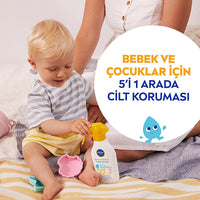 Nivea Baby & Child Sunscreen SPF 50 - UVA/UVB Protection, Water Resistant Sun Protection for Sensitive Skin, Sun Spray, 270 ml