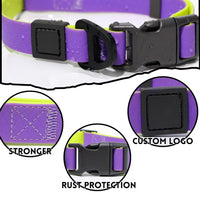 Honeycomb Embossed Dual-Color Pet Leash Set Is Stylish And Fashionable. The Embossed Surface Enhances The Leash's Grip, 
