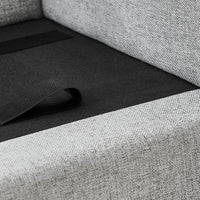 Oversized Pet Sofa, Curved Armrest Rectangular Dog Sofa, Linen Fabric Comfort Pet Couch for Large & Oversized Dogs-LIGHT