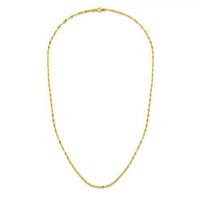 14k Yellow Gold Sparkle Valentino Chain (1.70 mm)