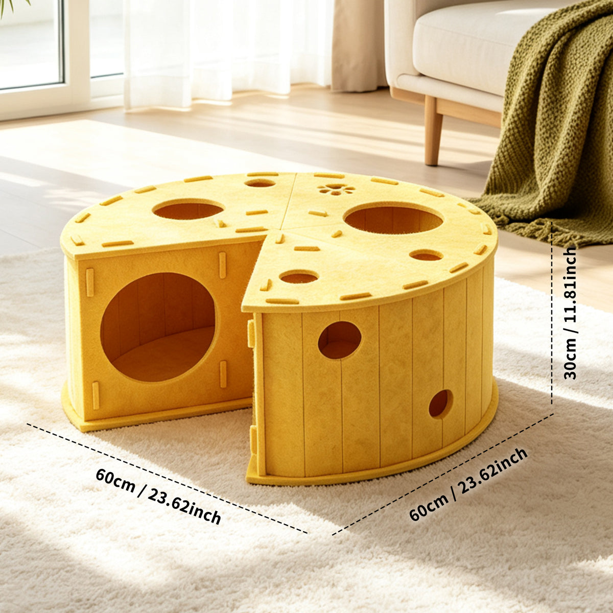 Cakes Cat Bed 60x30x60