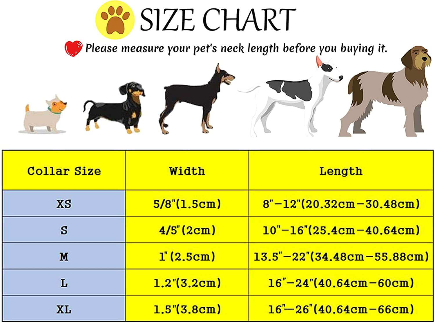 Adjustable Collars for Small Medium Large Dogs and Cats - BIG FRENCHIES