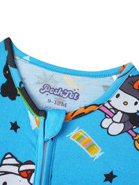 PoshTOT Sanrio Hello Kitty Candy Bamboo Baby Convertible Zippy Romper