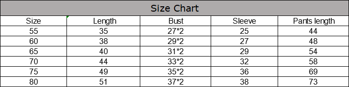 Children's Cotton Pajama Set for Fall and Winter - # BAAA81810029