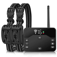 2 In 1 Wireless Electric Dog Fence Waterproof Pet Shock Boundary Containment System Electric Training Collar With 2 Rece