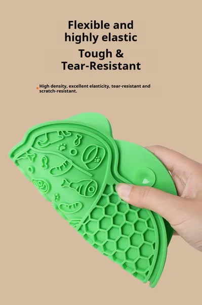 Lick Mat For Dogs And Cats Dog Slow Feeder Mat With Strong Suction