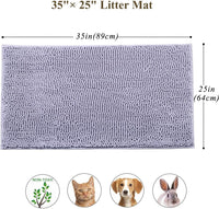 Cat Kitty Litter Rug with Waterproof Back - BIG FRENCHIES