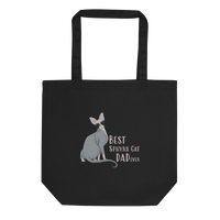 "BEST SPHYNX CAT DAD" ECO TOTE