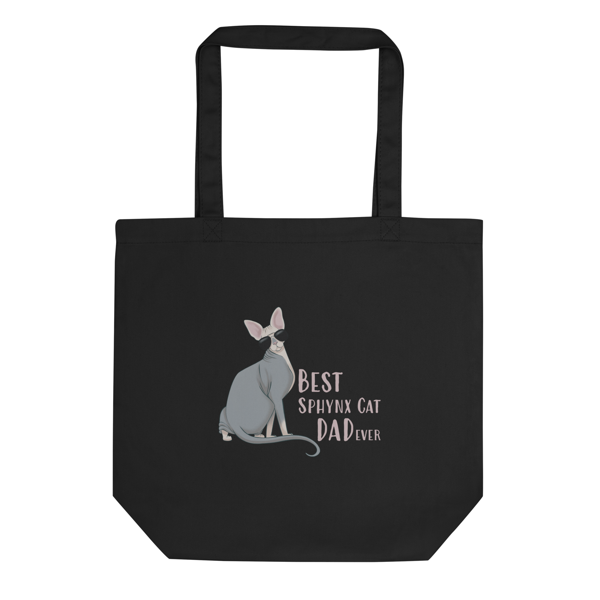 "BEST SPHYNX CAT DAD" ECO TOTE