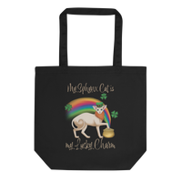 "MY SPHYNX IS MY LUCKY CHARM" ECO TOTE