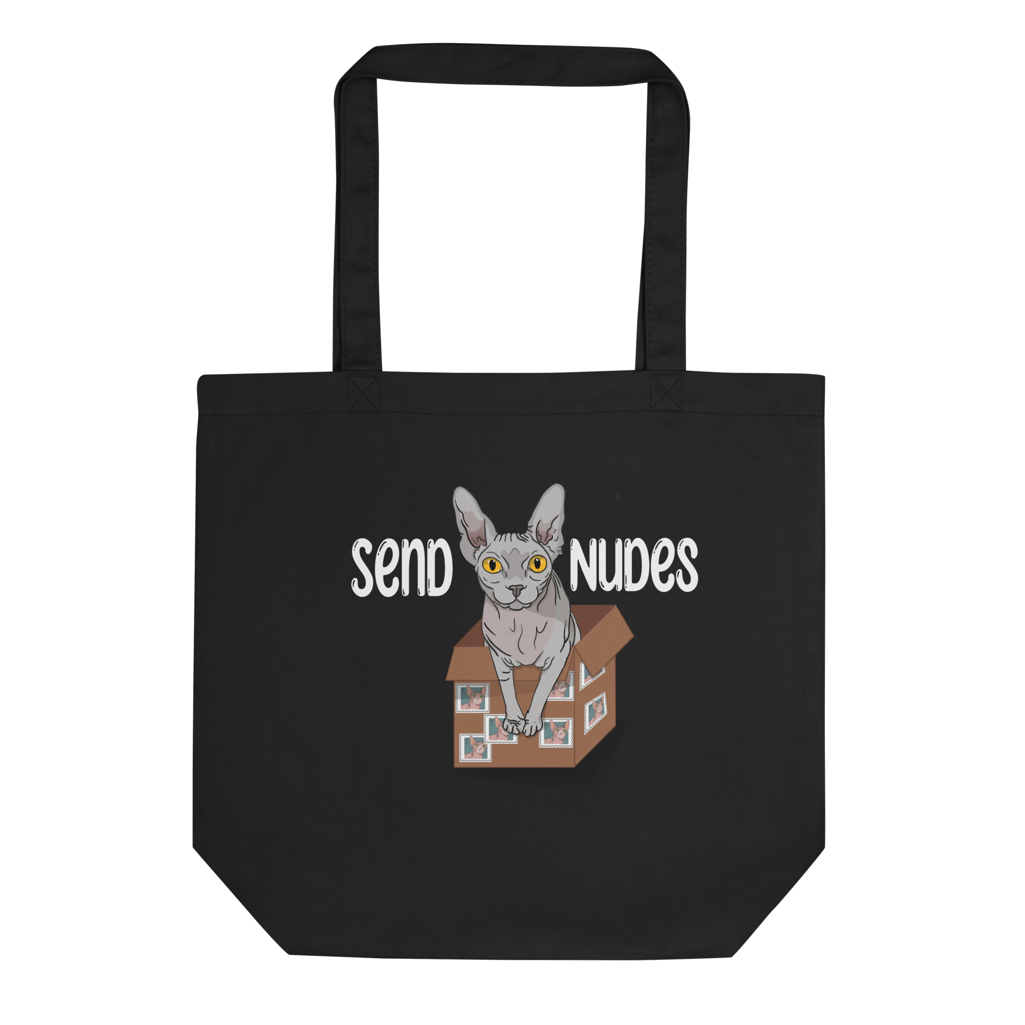 "SEND NUDES" ECO TOTE