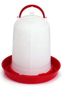 Economy Plastic Poultry Waterer – Durable Snap-Together Chicken Waterer, 1.5L / 3L / 5L