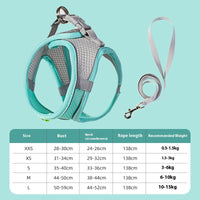 Pet Dog Vest Type Leash Reflective Harness