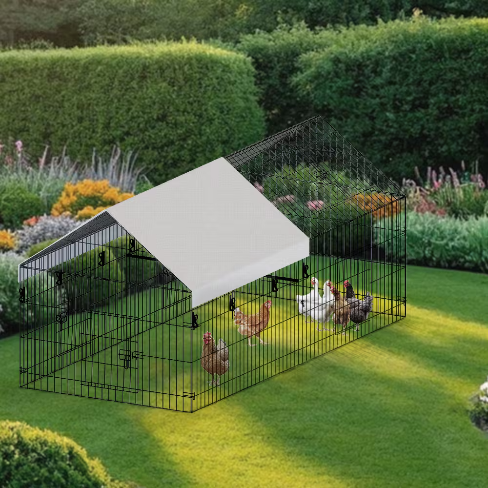 Pointed Wire Chicken Coop For Poultry Breeding