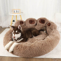 Big Paw Plush Pet Sofa Bed – Washable Dog & Cat Bed with Calming Raised Edges (Small to XL) - BIG FRENCHIES
