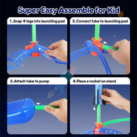 Children's Rocket Laucher Launching Toys