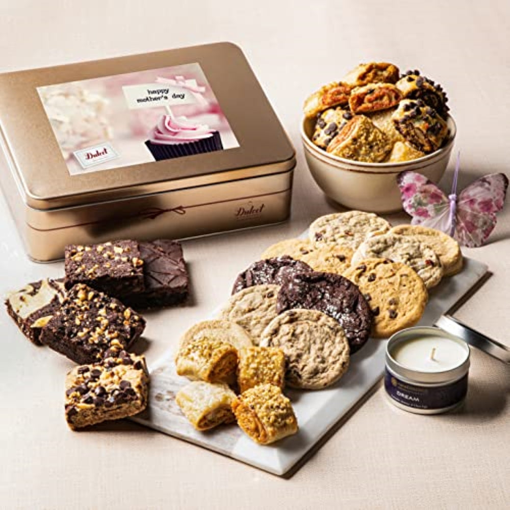 Classic Tin Treats Within Gift Basket - BIG FRENCHIES