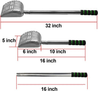 Cat Litter Scooper Metal Cat Litter Scoop Long Handle - BIG FRENCHIES