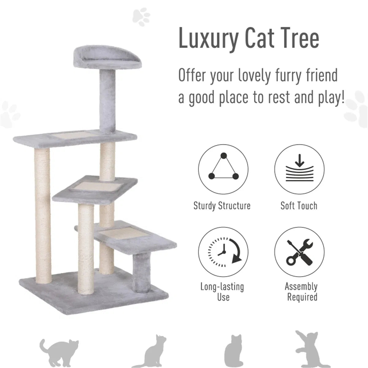 Wooden Cat House/Cat Shelves