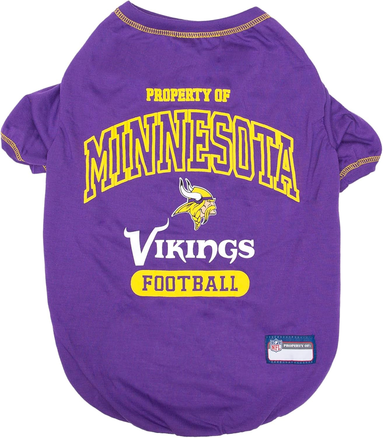 Pets First NFL Dog T-Shirt – All 32 Teams, XS–XL