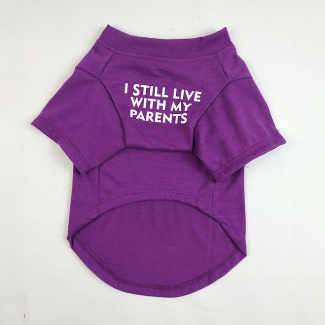 I Still Live With My Parents T-Shirt - BIG FRENCHIES