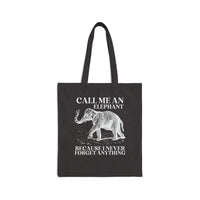 Elephant Animal Lover Tote - BIG FRENCHIES