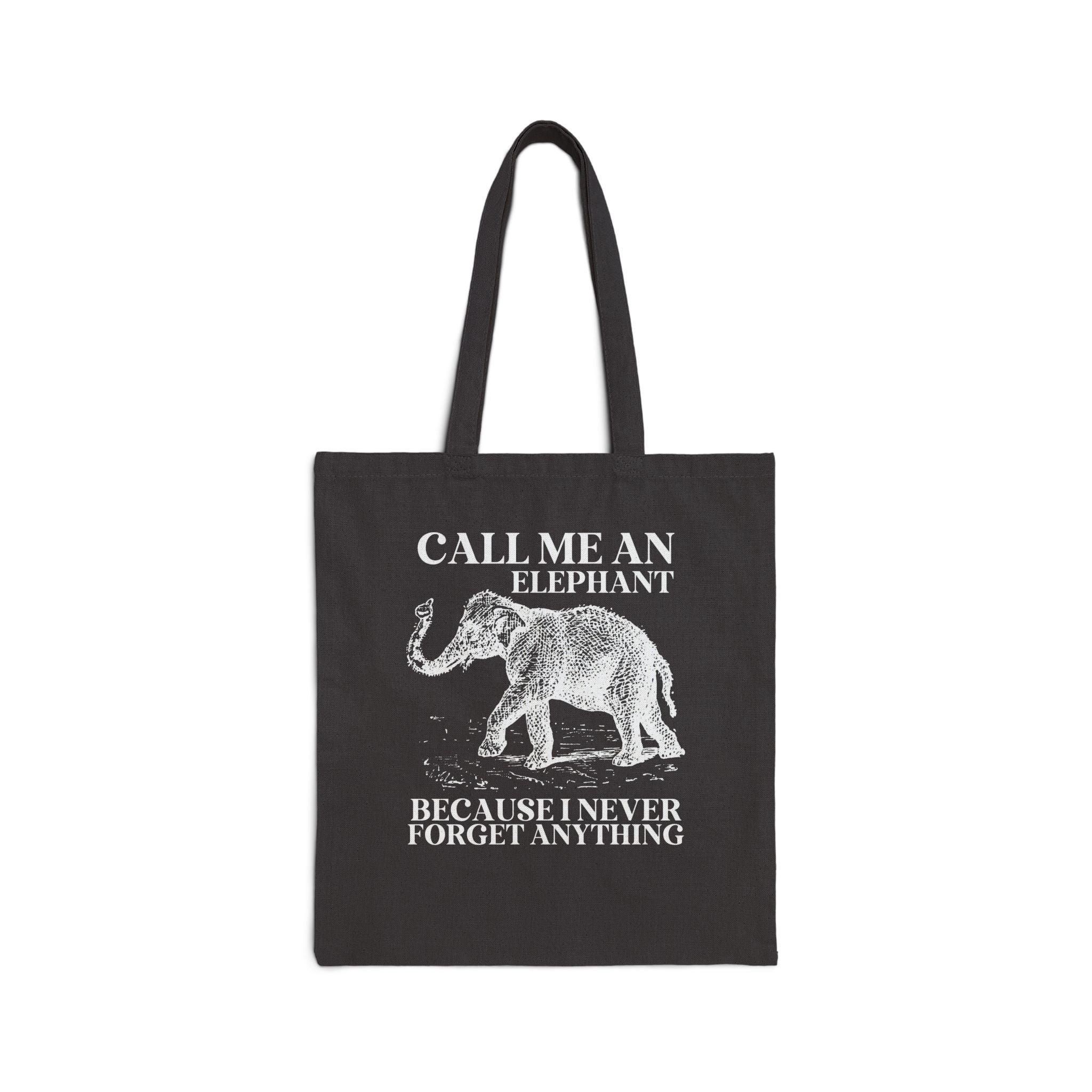 Elephant Animal Lover Tote - BIG FRENCHIES