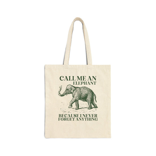 Elephant Animal Lover Tote - BIG FRENCHIES