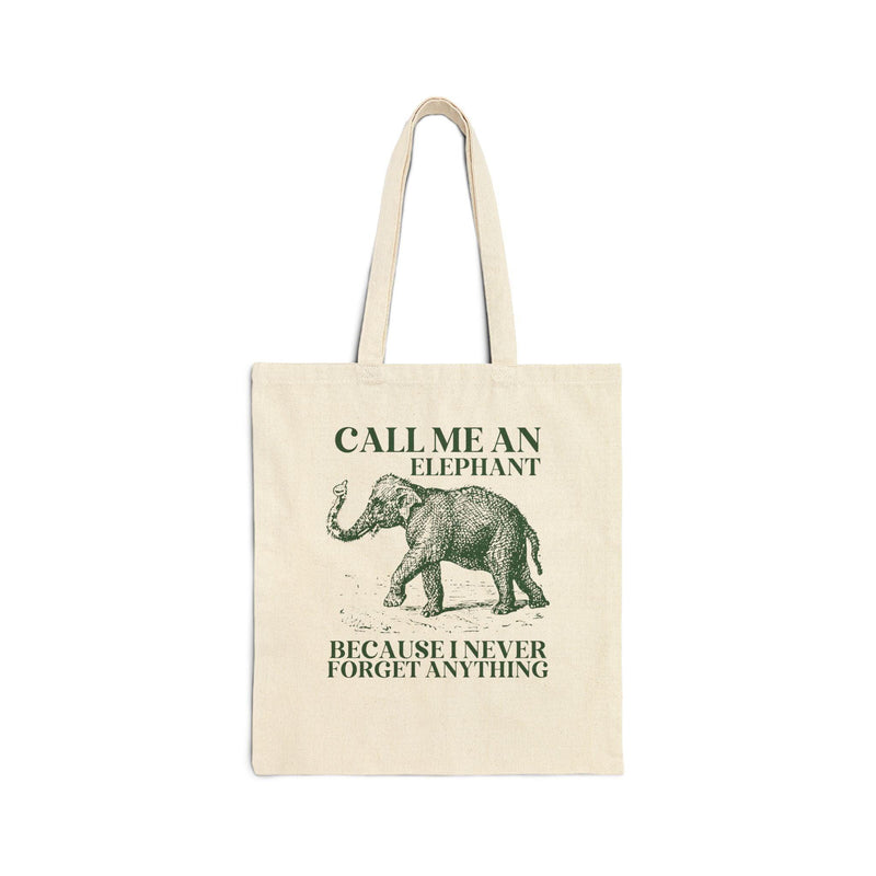Elephant Animal Lover Tote - BIG FRENCHIES