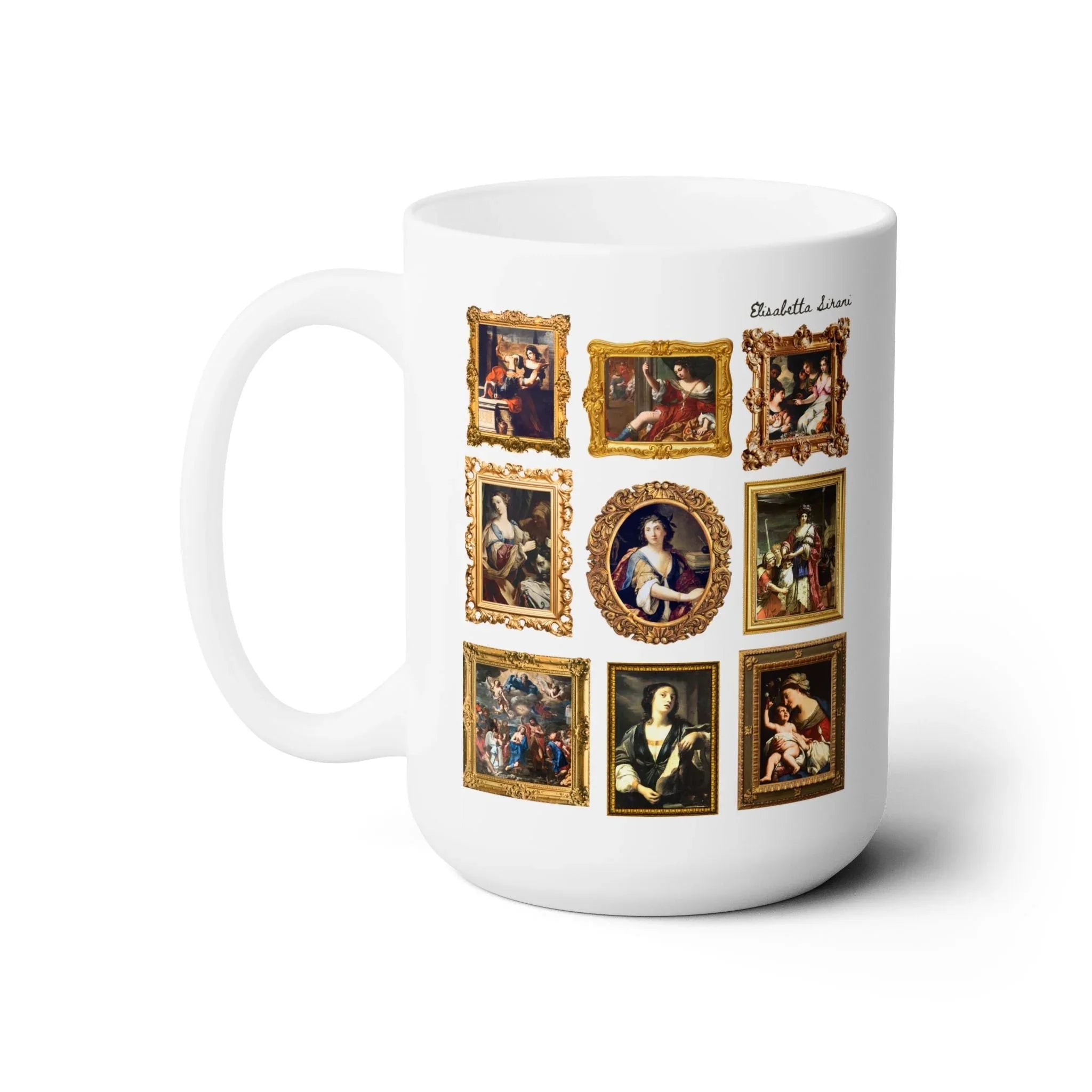 Elisabetta Sirana Italian Art History Coffee Mug - BIG FRENCHIES