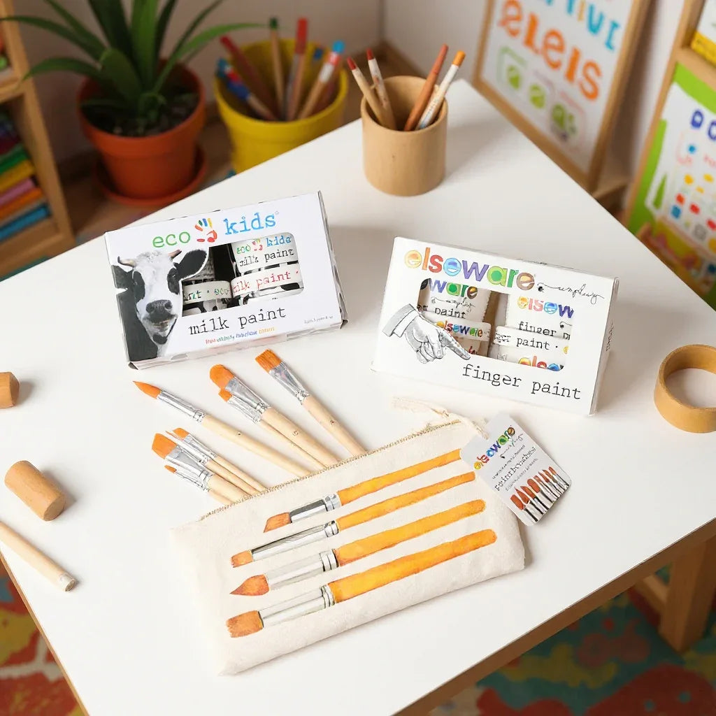 Creative Painting Bundle | All Natural Paints & Tools for Kids - BIG FRENCHIES