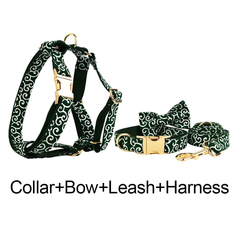 Personalized Emerald Swirl Classic Set