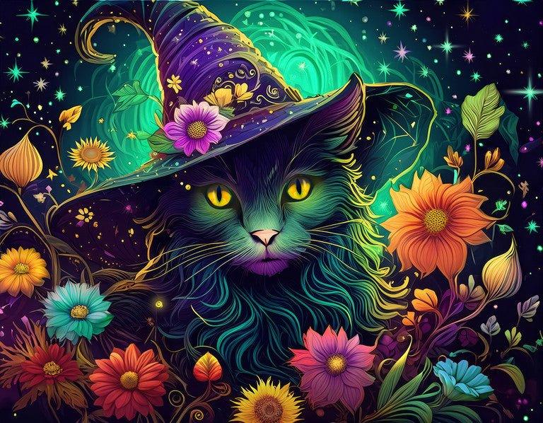 Enchanted Cat 1000 Piece Jigsaw Puzzle | Springbok Puzzles - BIG FRENCHIES