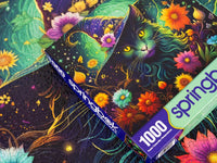 Enchanted Cat 1000 Piece Jigsaw Puzzle | Springbok Puzzles - BIG FRENCHIES