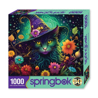 Enchanted Cat 1000 Piece Jigsaw Puzzle | Springbok Puzzles - BIG FRENCHIES