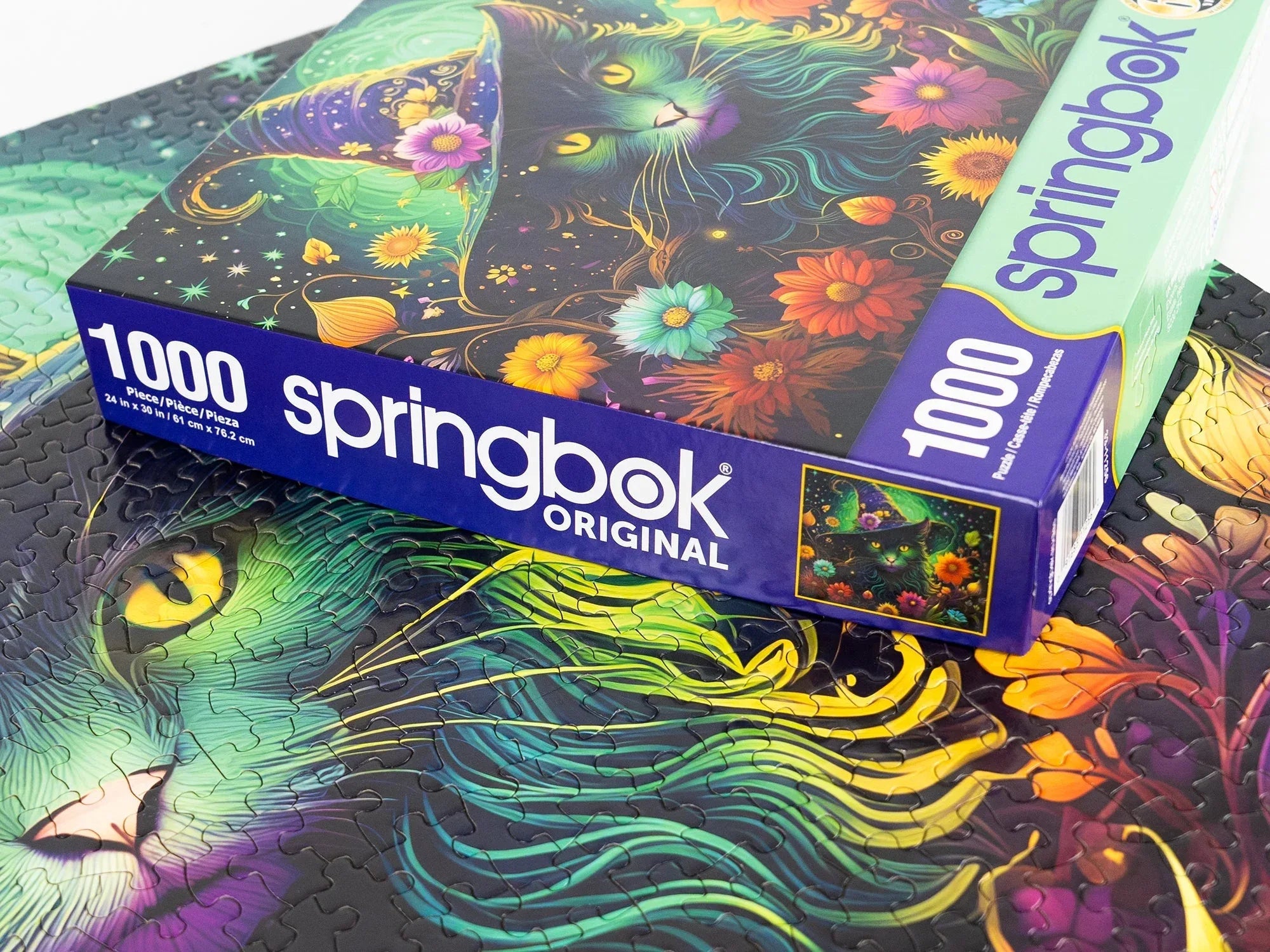 Enchanted Cat 1000 Piece Jigsaw Puzzle | Springbok Puzzles - BIG FRENCHIES