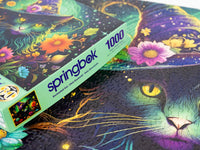 Enchanted Cat 1000 Piece Jigsaw Puzzle | Springbok Puzzles - BIG FRENCHIES