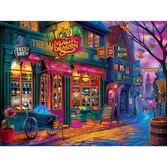 Enchanted Curios - Shopkeepers 750 Piece Jigsaw Puzzle | Masterpieces - BIG FRENCHIES