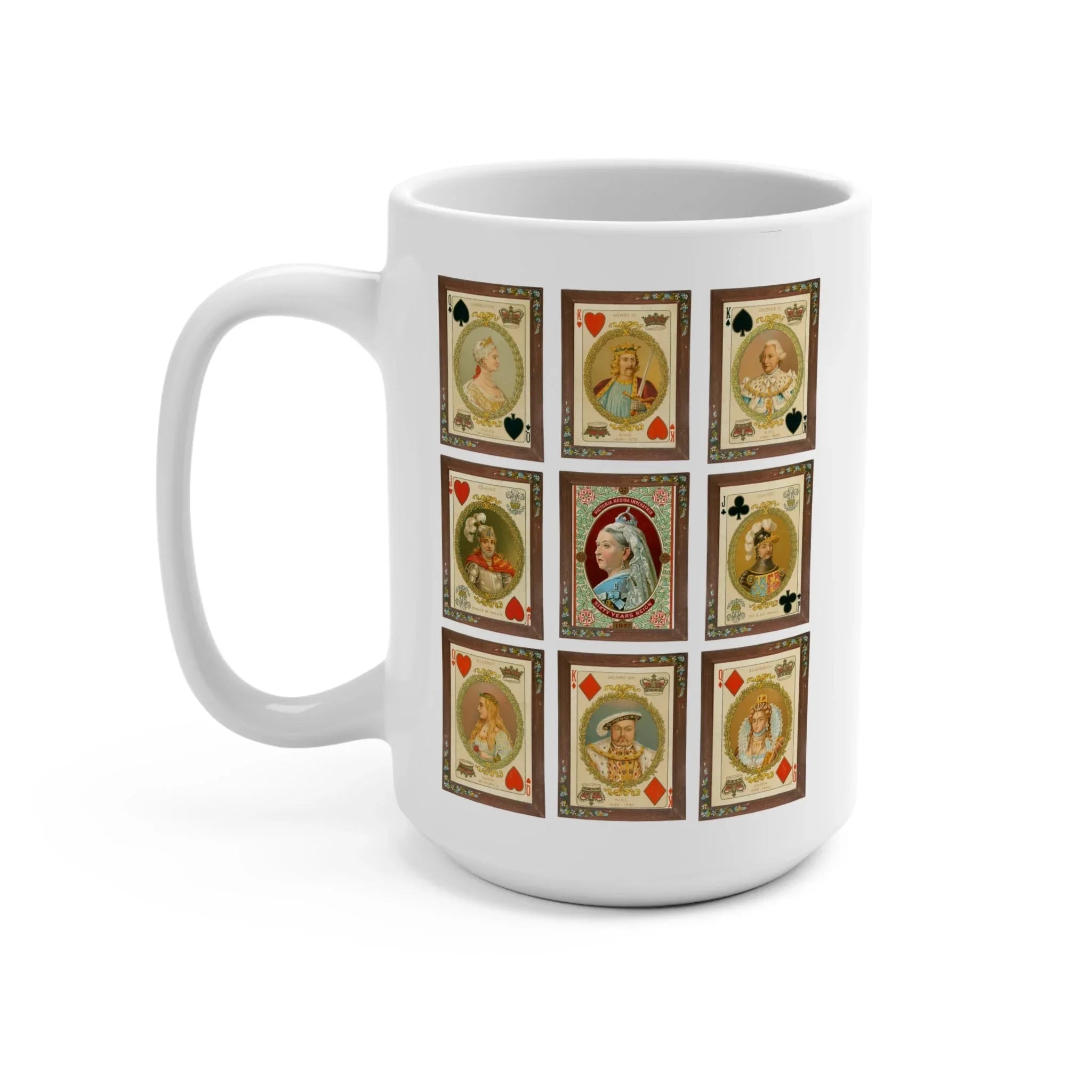 English History Coffee Mug: Royal History - BIG FRENCHIES