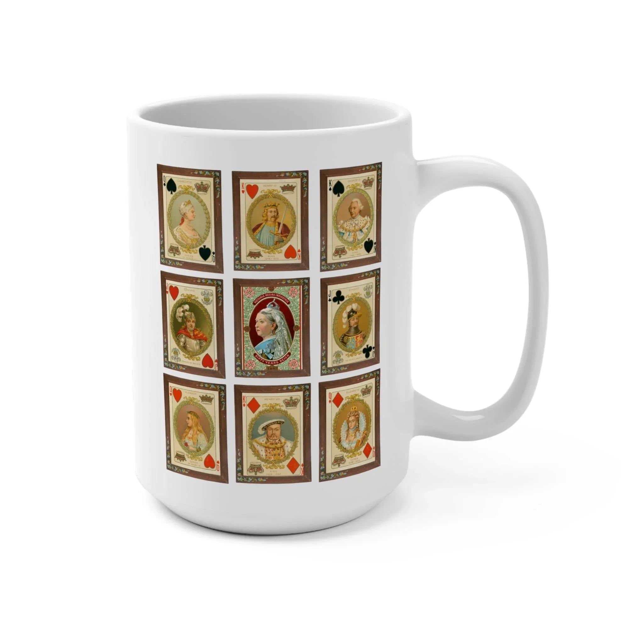 English History Coffee Mug: Royal History - BIG FRENCHIES