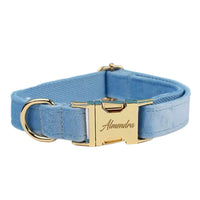 Personalized Blue Velvet Classic Set