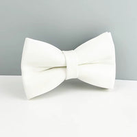 Personalized White Leather Classic Set