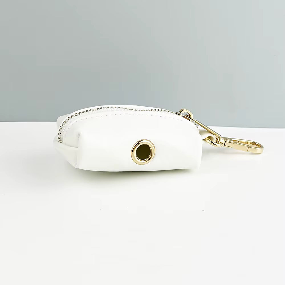 Personalized White Leather Classic Set