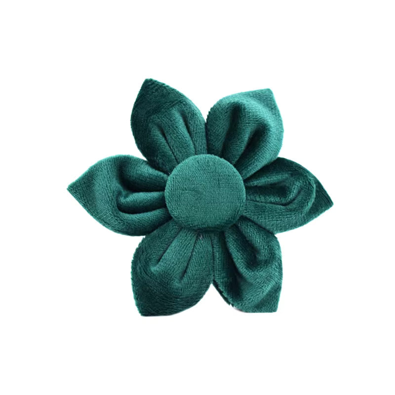 Personalized Green Velvet Classic Set